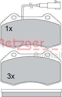 Metzger 1170559 - Komplet Pločica, disk-kočnica www.molydon.hr