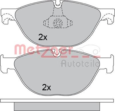 Metzger 1170564 - Komplet Pločica, disk-kočnica www.molydon.hr