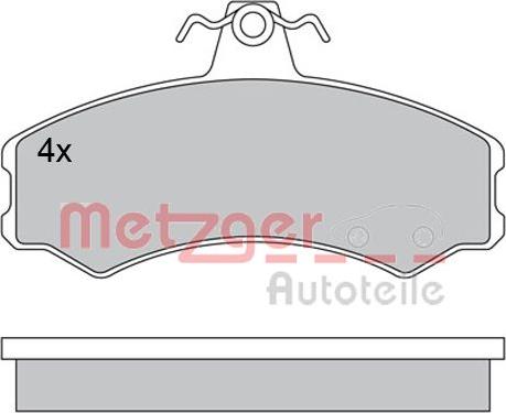 Metzger 1170512 - Komplet Pločica, disk-kočnica www.molydon.hr