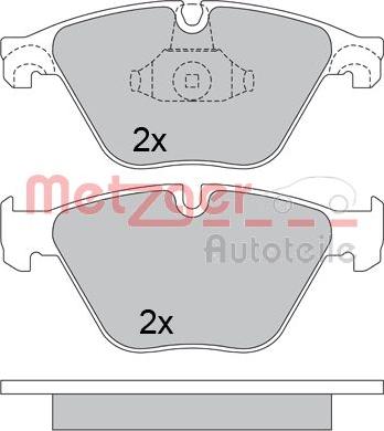 Metzger 1170538 - Komplet Pločica, disk-kočnica www.molydon.hr