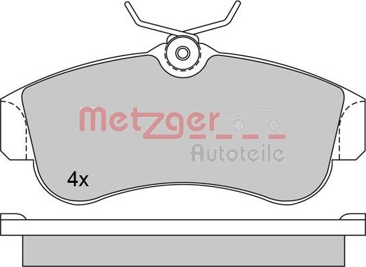Metzger 1170574 - Komplet Pločica, disk-kočnica www.molydon.hr