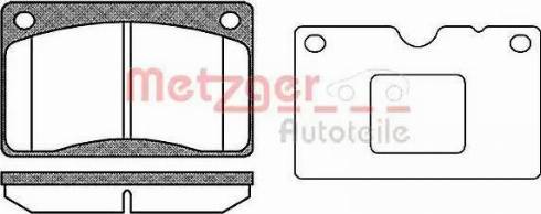 Metzger 1170699 - Komplet Pločica, disk-kočnica www.molydon.hr