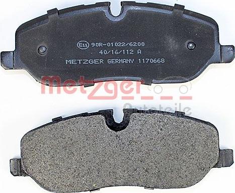 Metzger 1170668 - Komplet Pločica, disk-kočnica www.molydon.hr