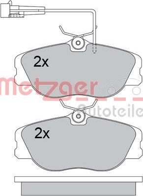 Metzger 1170602 - Komplet Pločica, disk-kočnica www.molydon.hr