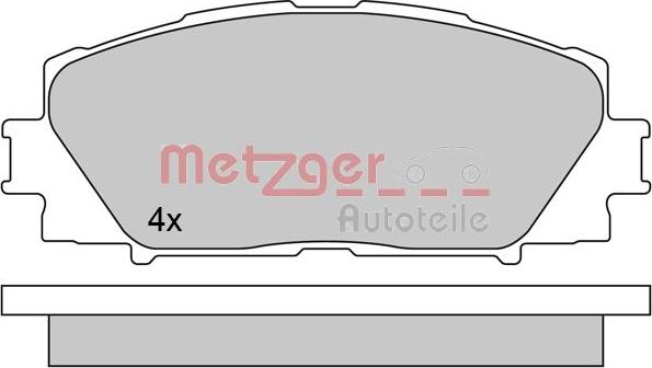 Metzger 1170618 - Komplet Pločica, disk-kočnica www.molydon.hr
