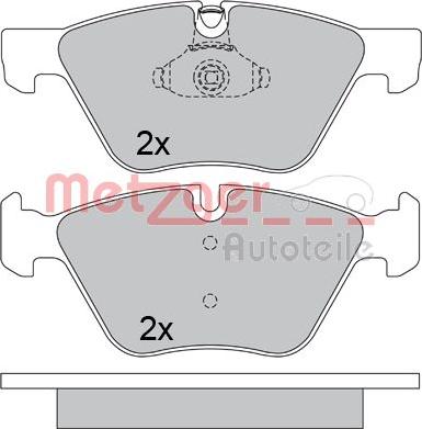 Metzger 1170684 - Komplet Pločica, disk-kočnica www.molydon.hr