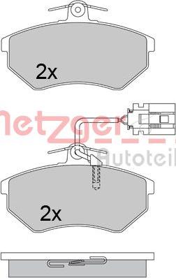 Metzger 1170674 - Komplet Pločica, disk-kočnica www.molydon.hr