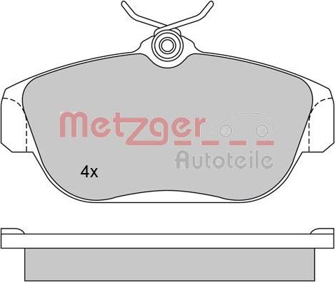 Metzger 1170018 - Komplet Pločica, disk-kočnica www.molydon.hr