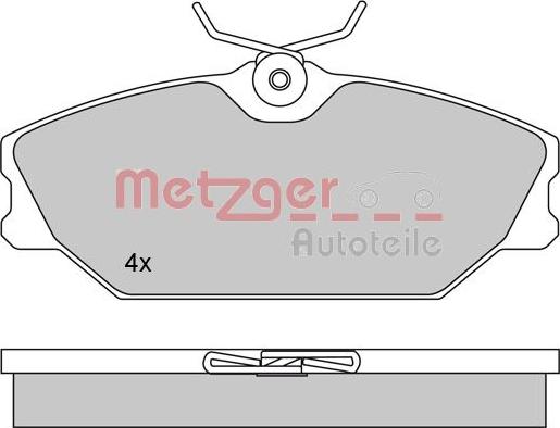 Metzger 1170084 - Komplet Pločica, disk-kočnica www.molydon.hr