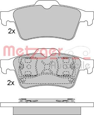 Metzger 1170080 - Komplet Pločica, disk-kočnica www.molydon.hr