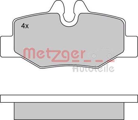 Metzger 1170081 - Komplet Pločica, disk-kočnica www.molydon.hr