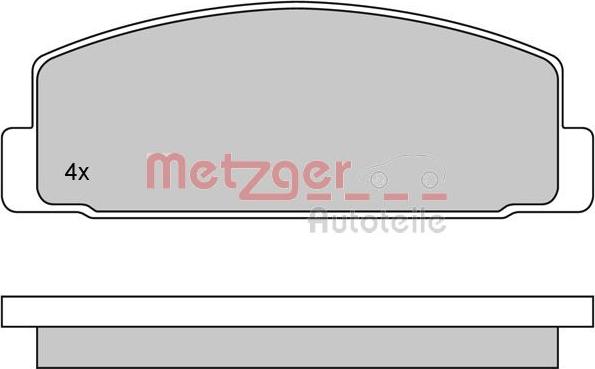 Metzger 1170088 - Komplet Pločica, disk-kočnica www.molydon.hr