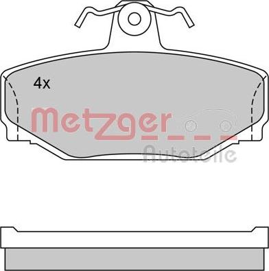 Metzger 1170074 - Komplet Pločica, disk-kočnica www.molydon.hr