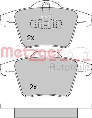 Metzger 1170142 - Komplet Pločica, disk-kočnica www.molydon.hr