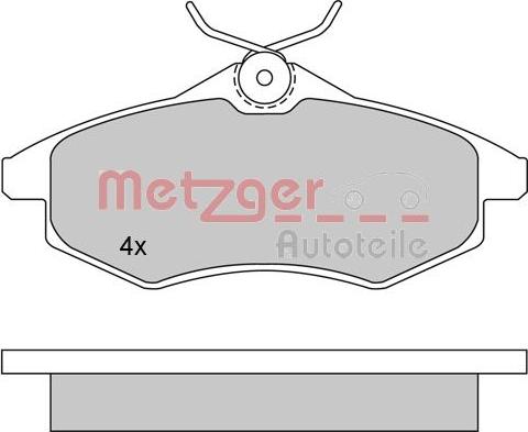 Metzger 1170163 - Komplet Pločica, disk-kočnica www.molydon.hr