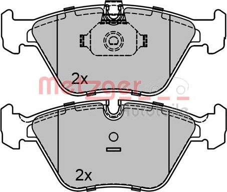 Metzger 1170128 - Komplet Pločica, disk-kočnica www.molydon.hr