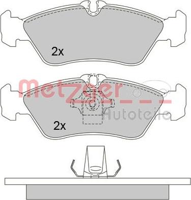 Metzger 1170179 - Komplet Pločica, disk-kočnica www.molydon.hr