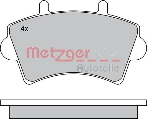 Metzger 1170175 - Komplet Pločica, disk-kočnica www.molydon.hr