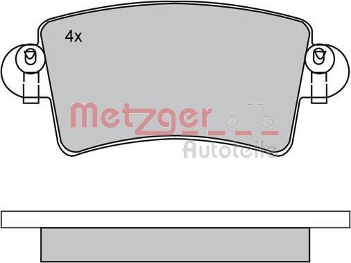 Metzger 1170171 - Komplet Pločica, disk-kočnica www.molydon.hr