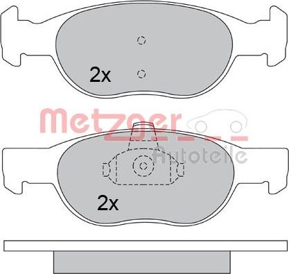 Metzger 1170390 - Komplet Pločica, disk-kočnica www.molydon.hr