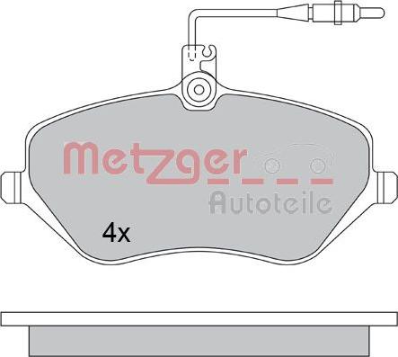 Metzger 1170346 - Komplet Pločica, disk-kočnica www.molydon.hr