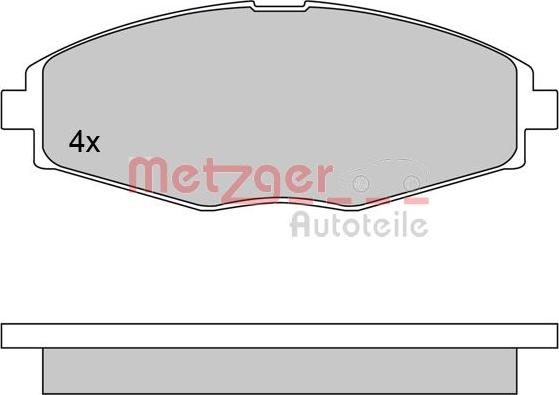 Metzger 1170354 - Komplet Pločica, disk-kočnica www.molydon.hr