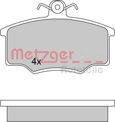 Metzger 1170350 - Komplet Pločica, disk-kočnica www.molydon.hr