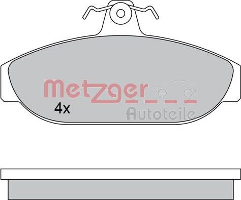 Metzger 1170315 - Komplet Pločica, disk-kočnica www.molydon.hr