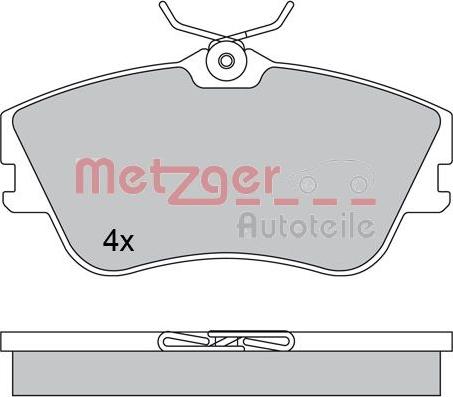 Metzger 1170389 - Komplet Pločica, disk-kočnica www.molydon.hr