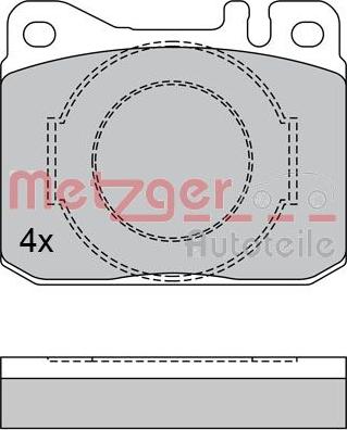 Metzger 1170385 - Komplet Pločica, disk-kočnica www.molydon.hr