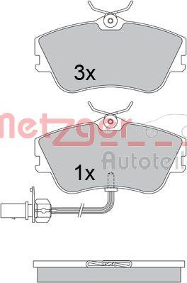 Metzger 1170376 - Komplet Pločica, disk-kočnica www.molydon.hr