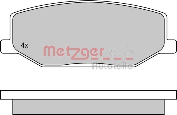 Metzger 1170259 - Komplet Pločica, disk-kočnica www.molydon.hr