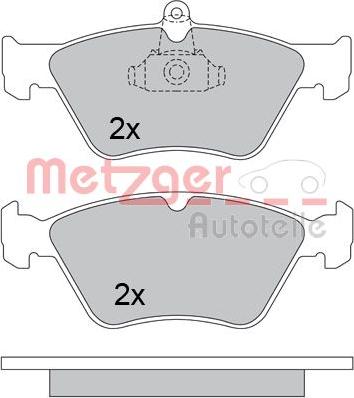 Metzger 1170279 - Komplet Pločica, disk-kočnica www.molydon.hr