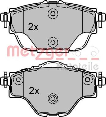 Metzger 1170794 - Komplet Pločica, disk-kočnica www.molydon.hr