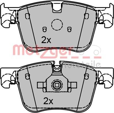 Metzger 1170796 - Komplet Pločica, disk-kočnica www.molydon.hr