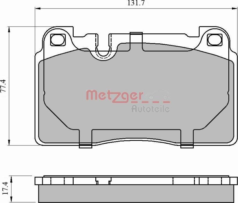 Metzger 1170789 - Komplet Pločica, disk-kočnica www.molydon.hr