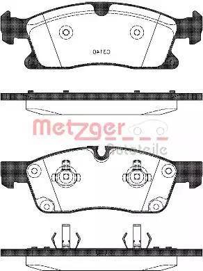 Metzger 1170785 - Komplet Pločica, disk-kočnica www.molydon.hr