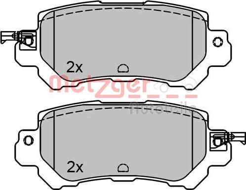 Metzger 1170787 - Komplet Pločica, disk-kočnica www.molydon.hr