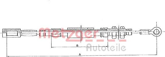 Metzger 1171.2 - Sajla ručne kočnice www.molydon.hr