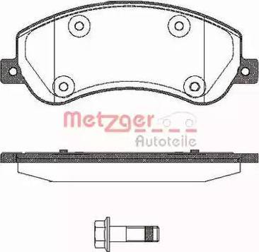 Metzger 1170774 - Komplet Pločica, disk-kočnica www.molydon.hr