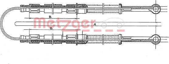 Metzger 12.103E - Sajla ručne kočnice www.molydon.hr