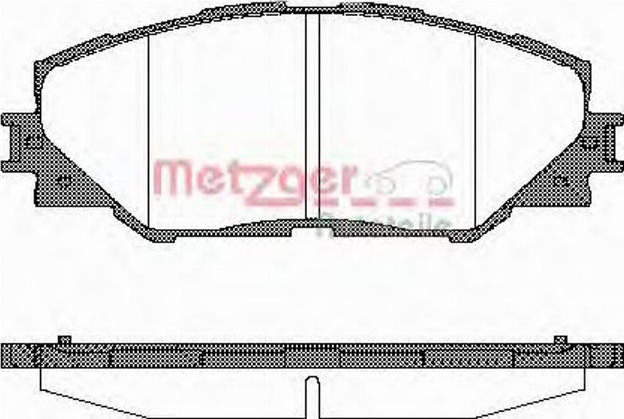 Metzger 1234.00 - Komplet Pločica, disk-kočnica www.molydon.hr