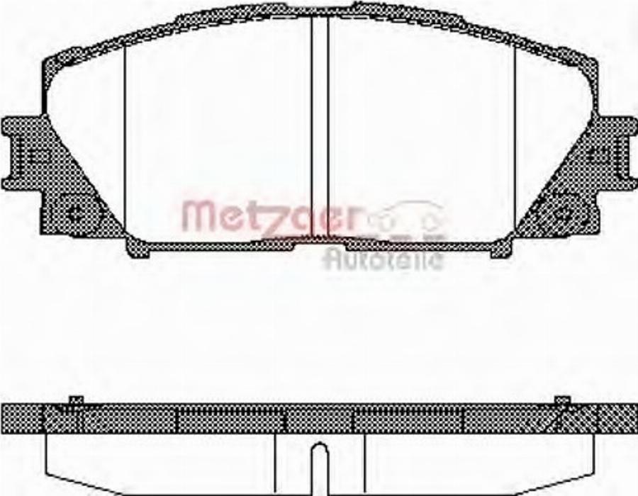 Metzger 122400 - Komplet Pločica, disk-kočnica www.molydon.hr