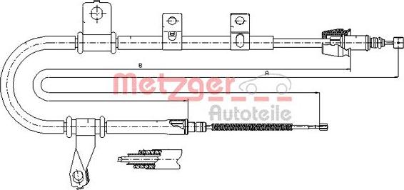 Metzger 17.2560 - Sajla ručne kočnice www.molydon.hr