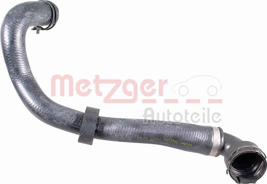 Metzger 2421658 - Crijevo hladnjaka www.molydon.hr