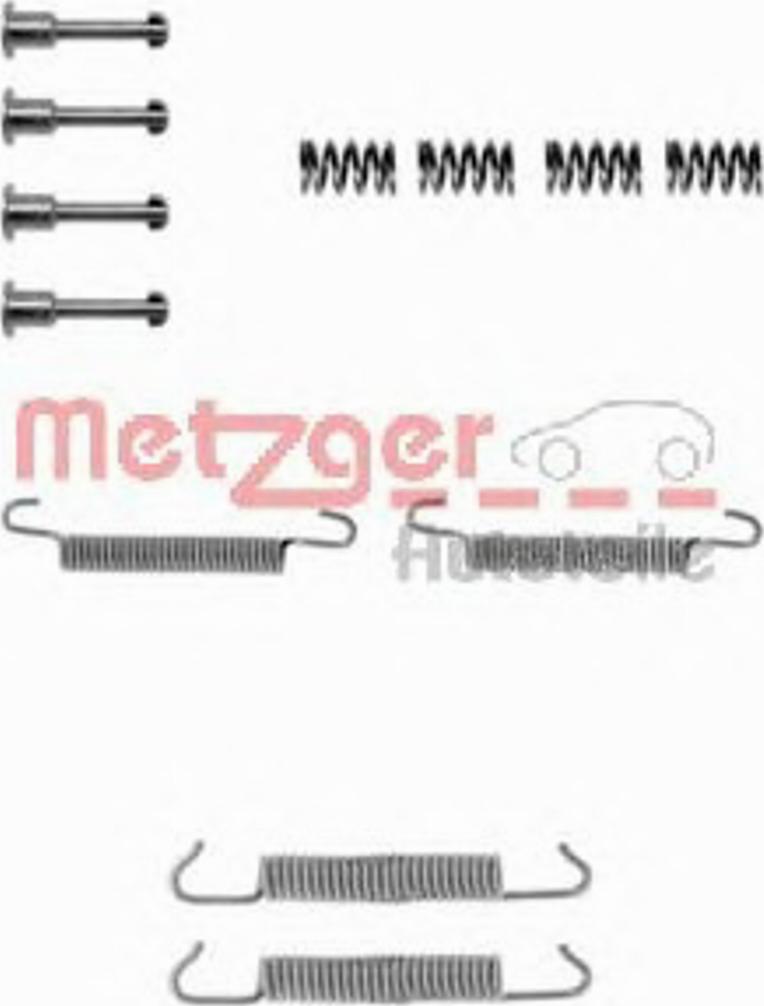 Metzger CR 621 - Komplet pribora, kočione papuce rucne kočnice www.molydon.hr