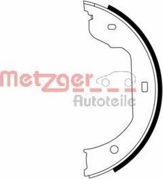 Metzger MG 960 - Komplet kočionih obloga, rucna kočnica www.molydon.hr