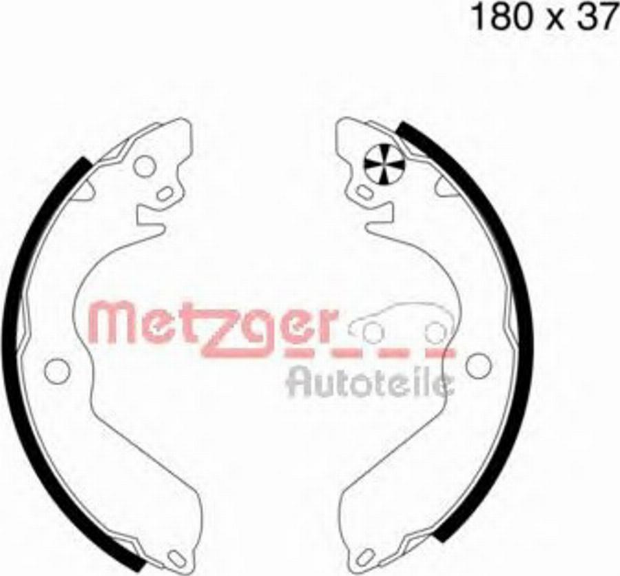 Metzger MG568 - Komplet kočnica, bubanj kočnice www.molydon.hr