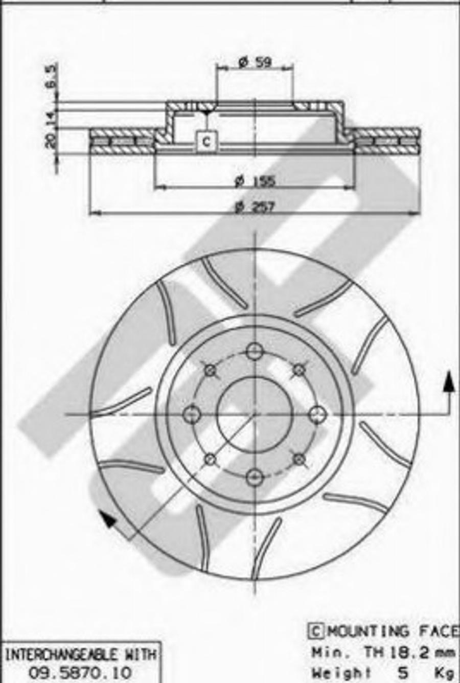 Metzger X24499 - Kočioni disk www.molydon.hr