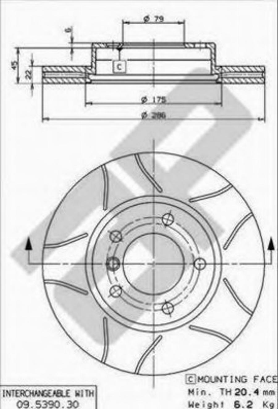 Metzger X24819 - Kočioni disk www.molydon.hr